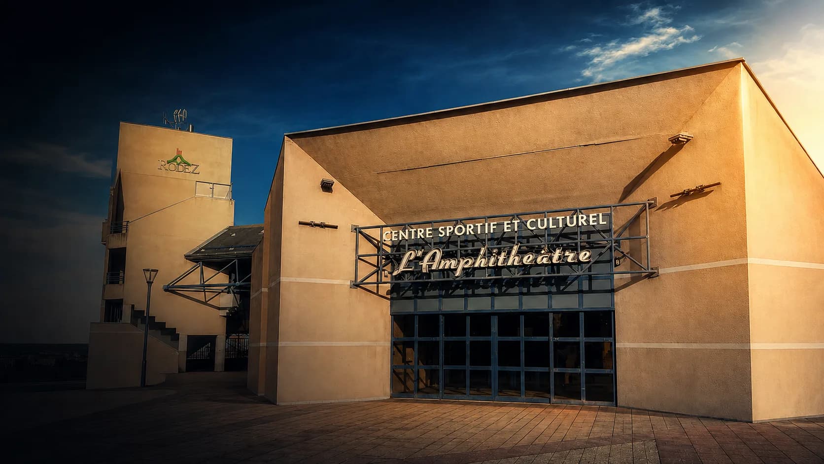 Amphithéâtre de Rodez (Aveyron) — site de la course hybride AVEROX 2026